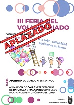 feria voluntariado aplazado